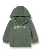 Bluzy i sweterki niemowlęce - Levi's Kids Dziecięca chłopięca Lvb logo pełny zamek bluza z kapturem bluza z kapturem, Tymianek wrzos, 24 Miesiące - miniaturka - grafika 1