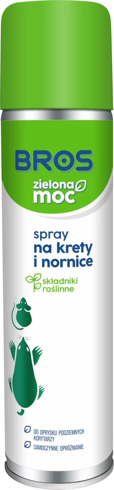 Bros Sp z o.o Zielona Moc spray na krety i nornice 400ml 1842