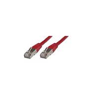 Patchcordy - MicroConnect RJ-45/RJ-45 kat.6 F/UTP Czerwony 20m STP620R - miniaturka - grafika 1