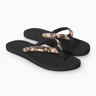 Klapki i japonki damskie - Japonki damskie Rip Curl Freedom Bloom Open Toe black/brown | WYSYŁKA W 24H | 30 DNI NA ZWROT - grafika 1