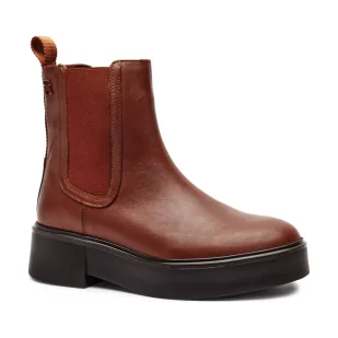 Tommy Hilfiger Skórzane sztyblety CHELSEA - Sztyblety damskie - miniaturka - grafika 1