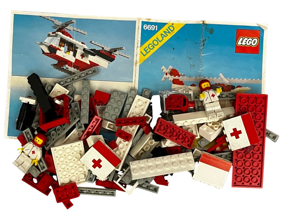 6691 LEGO Śmigłowiec Ratunkowy