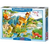 Castorland Puzzle 120 Bambi CASTOR - Puzzle - miniaturka - grafika 1