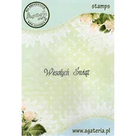 Szkolne artykuły papiernicze - Stempel polimerowy - Wesołych Świąt 10 - Agateria - miniaturka - grafika 1