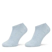Skarpetki damskie - Zestaw 2 par niskich skarpet damskich Tommy Hilfiger 343024001 Niebieski - miniaturka - grafika 1