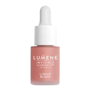 Lumene INVISIBLE ILLUMINATION WATERCOLOR BLUSH - Płynny róż z serum - PINK BLOSSOM LUMIWPZSE-ZSE-01 - Róże do policzków - miniaturka - grafika 3