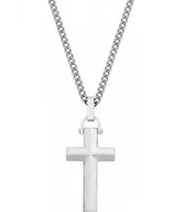 Naszyjniki - JEWELER'S POLICE PEJGN2008811. Naszyjnik, Kolor szary. Mężczyzna. - miniaturka - grafika 1