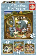 Puzzle - Educa, Puzzle, Leśne opowieści, 12/16/20/25 el. - miniaturka - grafika 1