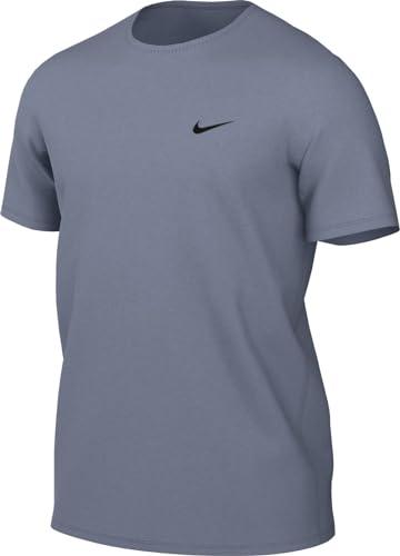 Nike Top męski Dri-Fit Uv Hyverse Ss, Ashen Slate/Black, DV9839-493, M