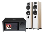 Zestawy stereo - NAD C 700 V2 (czarny) + Diva 5 (dąb) - miniaturka - grafika 1