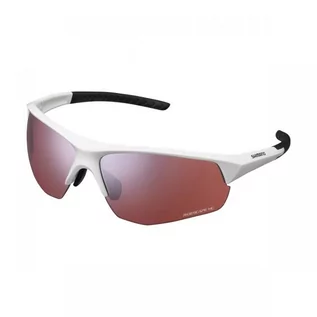 Okulary sportowe - Okulary rowerowe Shimano CE-TSPK1-HC | WHITE - grafika 1