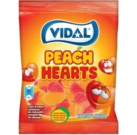Żelki - Żelki Vidal Peach Hearts 90g Vidal w kształcie serca - miniaturka - grafika 1