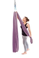Czapki i chusty sportowe damskie - Aerial joga hamak / chusta do jogi swing - miniaturka - grafika 1