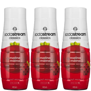 3x Syrop do SodaStream Malina 440ml - Syropy i koncentraty owocowe - miniaturka - grafika 1