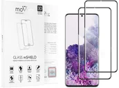 Szkła hartowane na telefon - movear 2 szt. Szkło Hartowane 3D na Samsung Galaxy S20 na Cały Ekran, 9H GLASS mSHIELD Czarny - miniaturka - grafika 1