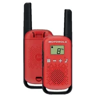 Krótkofalówki - Motorola Krótkofalówki PMR TLKR T42 czerwone - miniaturka - grafika 1