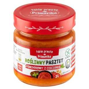 Primavika Pasztet pomidorowy z cieciorką 160 g - Pasty warzywne - miniaturka - grafika 1
