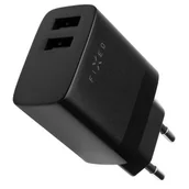 Ładowarki do telefonów - Fixed USB 17W + Kabel USB/USB-C, czarny - miniaturka - grafika 1