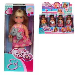 Evi Love, lalka ze zwierzątkiem - Lalki dla dziewczynek - miniaturka - grafika 1