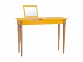 Toaletki - Toaletka MAMO z Lusterkiem 105x35cm Ciemna Cytryna - miniaturka - grafika 1