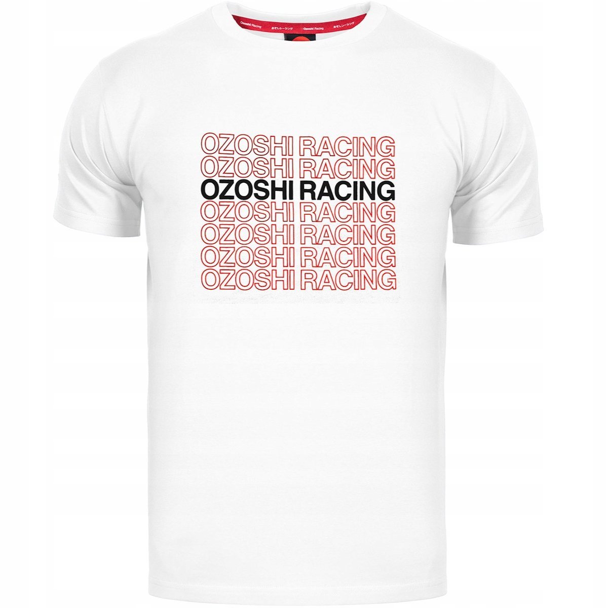 Koszulka męska Ozoshi TSH04 biała OZ93801 2XL
