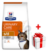 Sucha karma dla kotów - HILL'S PD Prescription Diet Feline s/d Urinary Care 3kg + niespodzianka dla kota GRATIS! - miniaturka - grafika 1