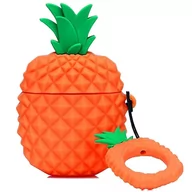 Akcesoria do słuchawek - ETUI AIRPODS PRO SŁUCHAWKI POKROWIEC OWOC ANANAS - miniaturka - grafika 1