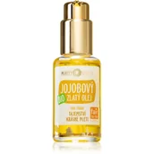 Olejki do mycia twarzy - Purity Vision Organiczny złoty olej jojoba Fair Trade Objętość 45 ml) - miniaturka - grafika 1