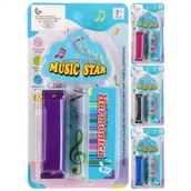 Instrumenty muzyczne dla dzieci - Instrumenty muzyczne Harmonijka mix MEGA CREATIVE 545451 - miniaturka - grafika 1