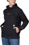 Bluzy męskie - Bluza Carhartt Force Lightweight Logo Black - miniaturka - grafika 1