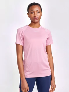 Koszulki sportowe damskie - Craft Koszulka "Pro Hypervent" w kolorze jasnoróżowym do biegania - grafika 1