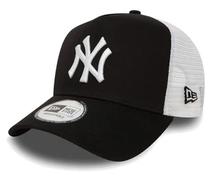 Czapka z daszkiem NEW ERA Clean Trucker NYY czarna - Czapki damskie - miniaturka - grafika 1