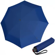 Parasole - KNIRPS A.050 MEDIUM BLUE - elegancki damski parasol składany - miniaturka - grafika 1