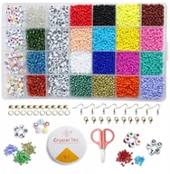 Prace ręczne dla dzieci - LUXMA Kreatywny zestaw koralików do tworzenia biżuterii żyłki do koralików N095-B - miniaturka - grafika 1