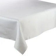 Obrusy i serwetki - Obrus Plamoodporny 114 GN Biały Okrągły-śr. 160 cm - miniaturka - grafika 1