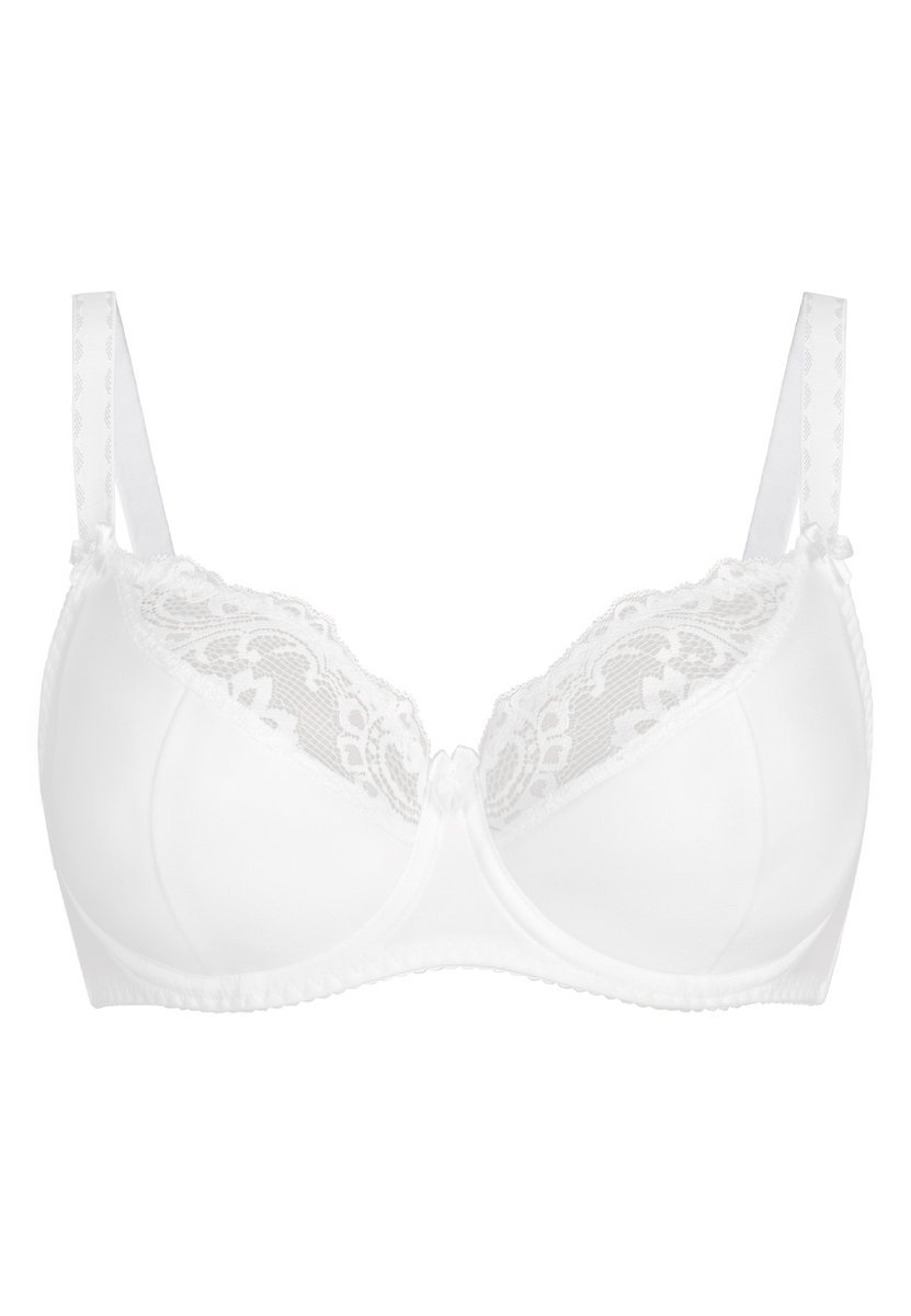 Biustonosz półusztywniany semi-soft Estel biały, Teyli