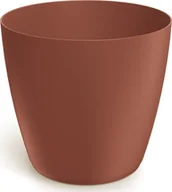 Donice - Doniczka ceglasta matowa plastikowa 15,8x14,5 cm osłonka gładka Mate - miniaturka - grafika 1