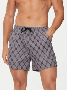 Hugo Szorty kąpielowe 50524629 Szary Regular Fit - Kąpielówki męskie - miniaturka - grafika 1