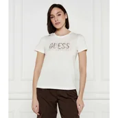 Koszulki i topy damskie - GUESS T-shirt | Regular Fit - miniaturka - grafika 1