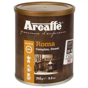 Arcaffe Kawa Roma 250g - puszka - Kawa mielona - Kawa - miniaturka - grafika 1