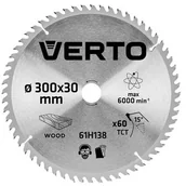 Tarcze do pił - Verto Piła tarczowa 300x30mm 60Z 61H138 - miniaturka - grafika 1
