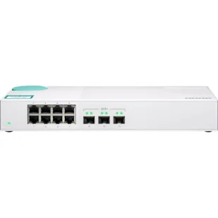 QNAP QNAP QSW-308S Eight 1GbE NBASE-T Ports Three 10GbE QSW-308S - Switche - miniaturka - grafika 1