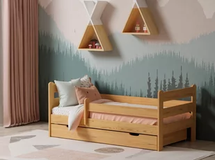 Łóżko dziecięce Kacper 160X80 olcha - Łóżka dla dzieci i młodzieży - miniaturka - grafika 1