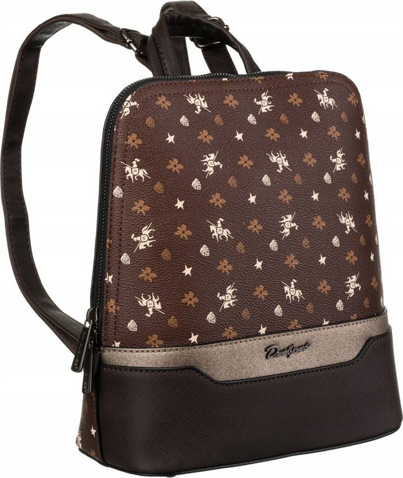 David Jones Elegancki plecaczek damski ze skóry ekologicznej - David Jones NoSize