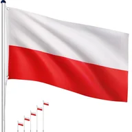 Flagi i akcesoria - Tuin Maszt flagowy- Flaga Polska - 6,50 m - miniaturka - grafika 1