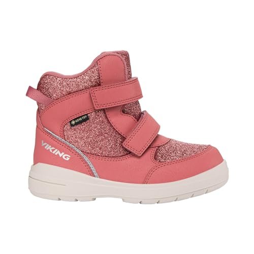 Viking Fun Glitter Warm GTX 2V śniegowce, różowe, 10 UK dziecko, różowy, 10 UK Child