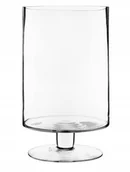 Świeczniki - Świecznik szklany na nodze Koktajlowy 20cm fi 12cm - miniaturka - grafika 1