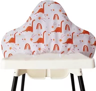 Krzesełka do karmienia - Ikea Pokrycie Pokrowiec Do Krzesełka Antilop Wodoodporne Dinozaury - miniaturka - grafika 1