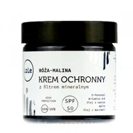 Kremy do twarzy - La-Le, krem ochronny z filtrem mineralnym UVA/UVB - SPF 50, 60 ml - miniaturka - grafika 1