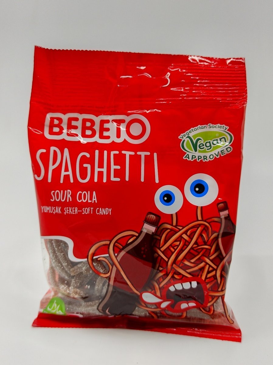 BEBETO ŻELKI SPAGHETTI COLA80G